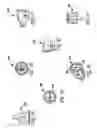 Fig. 42 - Rotary pawl latch and rocker switch