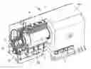 Fig. 01 - Forced cooling rotary electric machine