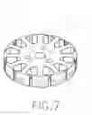 Fig. 08 - Integrated stator and rotor for a DC brushless ceiling fan motor
