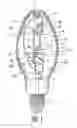 Fig. 02 - Support Clips For Electric Lamp Having Strapless For Mh Arc Tubes