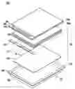 Fig. 01 - Display device with a bottom chassis