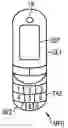 Fig. 01 - Portable electronic appliance with a camera and an optical deflection device
