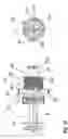 Fig. 13 - Device for the dosed administration of a fluid product, adapted for the replacement of a container