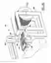 Fig. 28 - Method of attaching a diaphragm to a frame for a planar loudspeaker