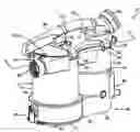 Fig. 01 - VACUUM CLEANER WITH OPENABLE LID