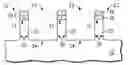 Fig. 01 - Process of forming an electronic device including fins and discontinuous storage elements