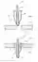 Fig. 04 - Spring fastener with highly improved removal to insertion ratio