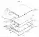 Fig. 02 - LCD including backlight unit and receiving member having a reinforcing tab extended from a base plate and bent to be in contact with an opening in a mold frame