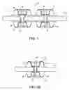 Fig. 02 - Land grid array (LGA) interposer structure providing for electrical contacts on opposite sides of a carrier plane