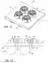 Fig. 08 - Land grid array (LGA) interposer structure providing for electrical contacts on opposite sides of a carrier plane
