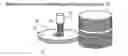 Fig. 01 - Disk-shaped substrate inner circumference polishing method
