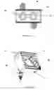 Fig. 02 - Bi-directional fixating/locking transvertebral body screw/intervertebral cage stand-alone constructs and posterior cervical and lumbar interarticulating joint stapling guns and devices for spinal fusion
