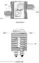Fig. 09 - Bi-directional fixating/locking transvertebral body screw/intervertebral cage stand-alone constructs and posterior cervical and lumbar interarticulating joint stapling guns and devices for spinal fusion