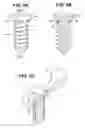 Fig. 07 - Self-locking screws for medical implants