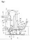 Fig. 02 - Apparatus in spinning preparation for separating foreign objects at a high-speed roll for opening or doffing fibre material