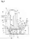Fig. 02 - Apparatus in spinning preparation for separating foreign objects at conveying equipment for fibre material