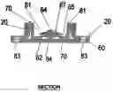 Fig. 01 - Fitting system for securing a panel to a wall or ceiling