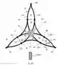 Fig. 01 - Mounting Star for a Washing Machine