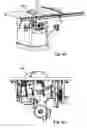 Fig. 22 - Table saw with blade shroud
