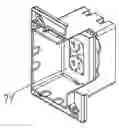 Fig. 01 - Snap fit screw plug