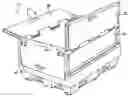 Fig. 01 - Bulk shipping container having adjustable height, collapsible walls