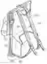 Fig. 01 - COLLAPSIBLE PORTABLE SEAT AND BACKPACK CONSTRUCTION