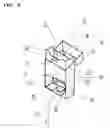 Fig. 03 - Blanks for manufacture of regid folding hinge-lid box and method to attach ribbon thereto