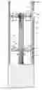 Fig. 01 - Mounting bracket for column assembly