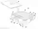 Fig. 01 - FRAME HAVING PEELER AND GRATER IN CUTTING BOARD SUPPORT PLATFORM