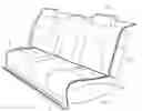 Fig. 01 - Mat Made of Flexible, Closed-Cell, Expanded Thermoplastic for Protecting a Car Seat from Pets