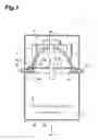 Fig. 02 - Light source apparatus with reflector gas-blasting structure