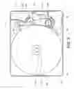 Fig. 06 - Single stopper pin for controlling magnetic head placement in disk drive devices, and methods of making the same