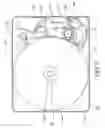 Fig. 08 - Single stopper pin for controlling magnetic head placement in disk drive devices, and methods of making the same