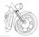 Fig. 01 - Motorcycle shock light