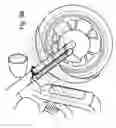 Fig. 06 - Motorcycle shock light