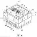 Fig. 08 - Mold structure with an ejecting tube for ejecting a molded product and permitting airflow