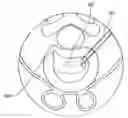Fig. 01 - Styli used to position device for carrying out selective discetomy