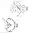Fig. 02 - CONTRALATERAL INSERTION METHOD TO TREAT HERNIATION WITH DEVICE USING VISUALIZATION COMPONENTS