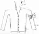 Fig. 01 - Garment with pocket for music device