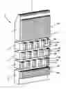 Fig. 01 - Needle bed with discontinuous needle guides
