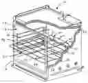 Fig. 01 - Cooking appliance with an oven rack