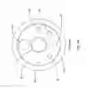 Fig. 41 - Building structures employing coaxial-flow heat transfer structures for thermal regulation