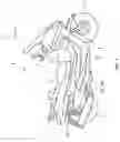 Fig. 02 - Engine with attached axial gap type rotating electric machine