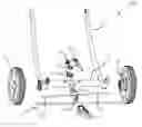 Fig. 01 - Braking system with single actuation for a stroller