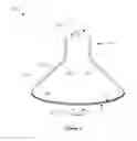 Fig. 03 - Cathodoluminescent phosphor lamp having extraction and diffusing grids and base for attachment to standard lighting fixtures