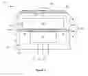 Fig. 04 - Cathodoluminescent phosphor lamp having extraction and diffusing grids and base for attachment to standard lighting fixtures