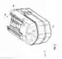 Fig. 37 - Lithium-based battery for a hand held power tool