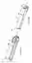 Fig. 14 - Toner cartridge having grip, exchangeably inserted into revolver and replenishing toner into developing device