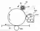 Fig. 01 - Image forming method and apparatus which uses alternating voltage to form an electric field for moving toner
