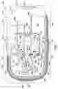 Fig. 02 - Instrument container having multiple chambers with flow pathways therebetween